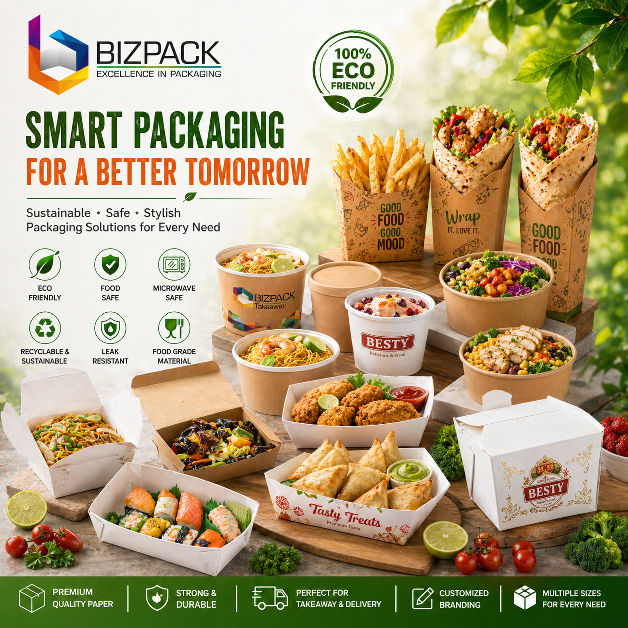BUrger Box, Lunch Box, Paper Tray, paper container, Salad Bowl, Soup bowl, Manufacturer