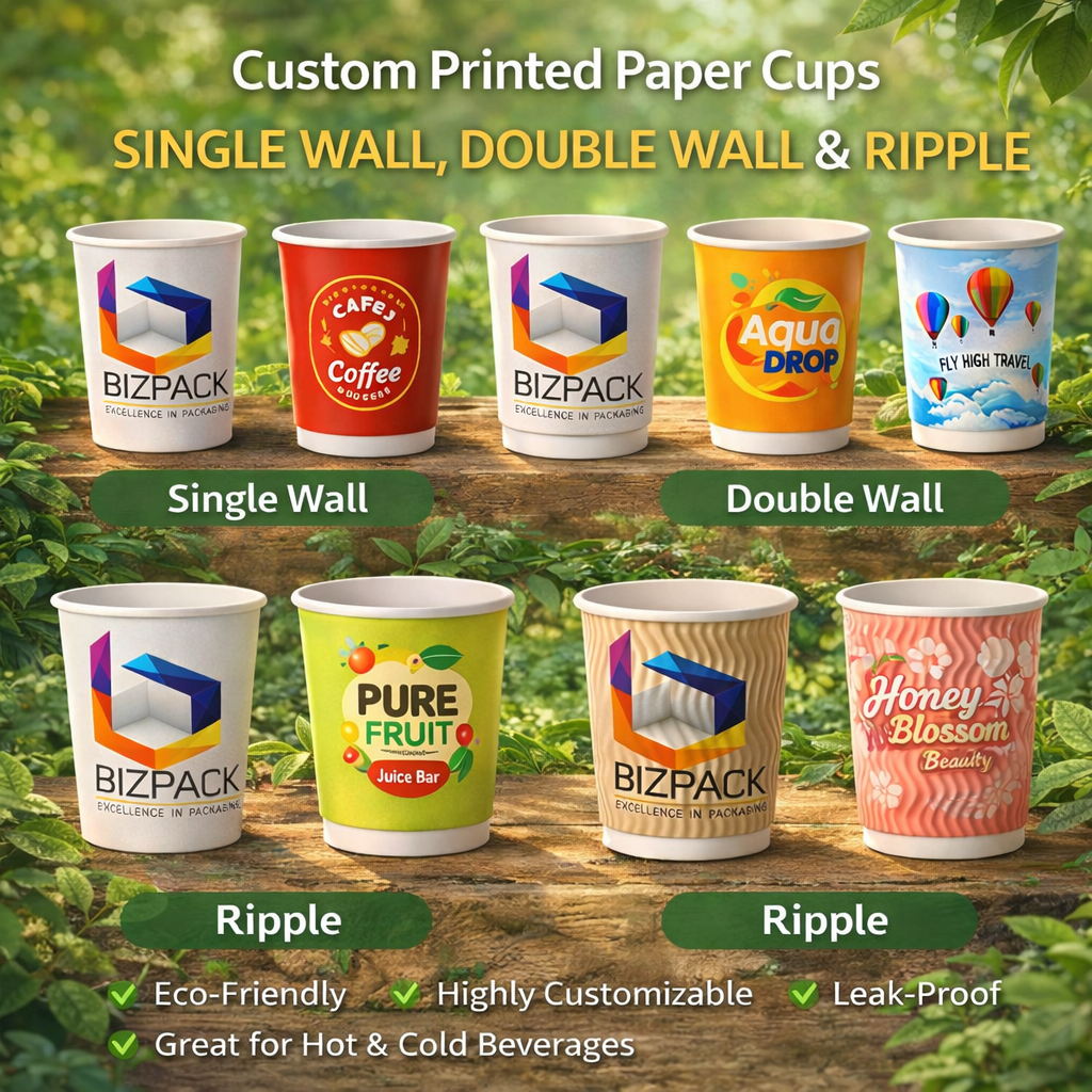 Single Wall | Double Wall | Ripple Wall Cups