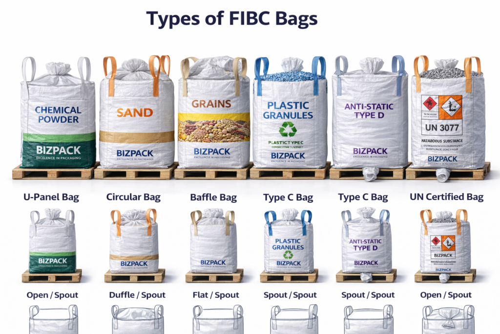 ✔ High Load Bearing Capacity ✔ Excellent Tear & Puncture Resistance ✔ UV Stabilized for Outdoor Storage ✔ Moisture Protection (with liner/coating) ✔ Customizable Design & Branding ✔ Reusable & Eco-Friendly